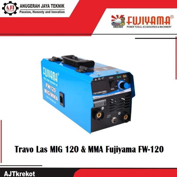 Jual Mesin Las Mig Fujiyama Fw Mig Co Tanpa Gas Bisa Mma Dan Stainless Shopee Indonesia