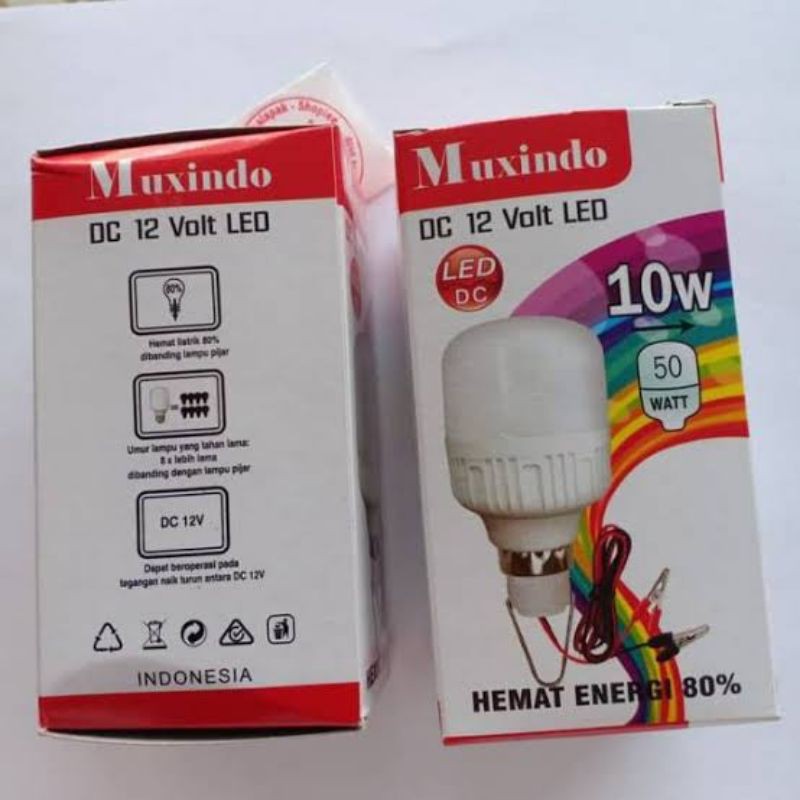 Jual LAMPU LED DC MUXINDO DC 12 VOLT LED 10 WATT | Shopee Indonesia