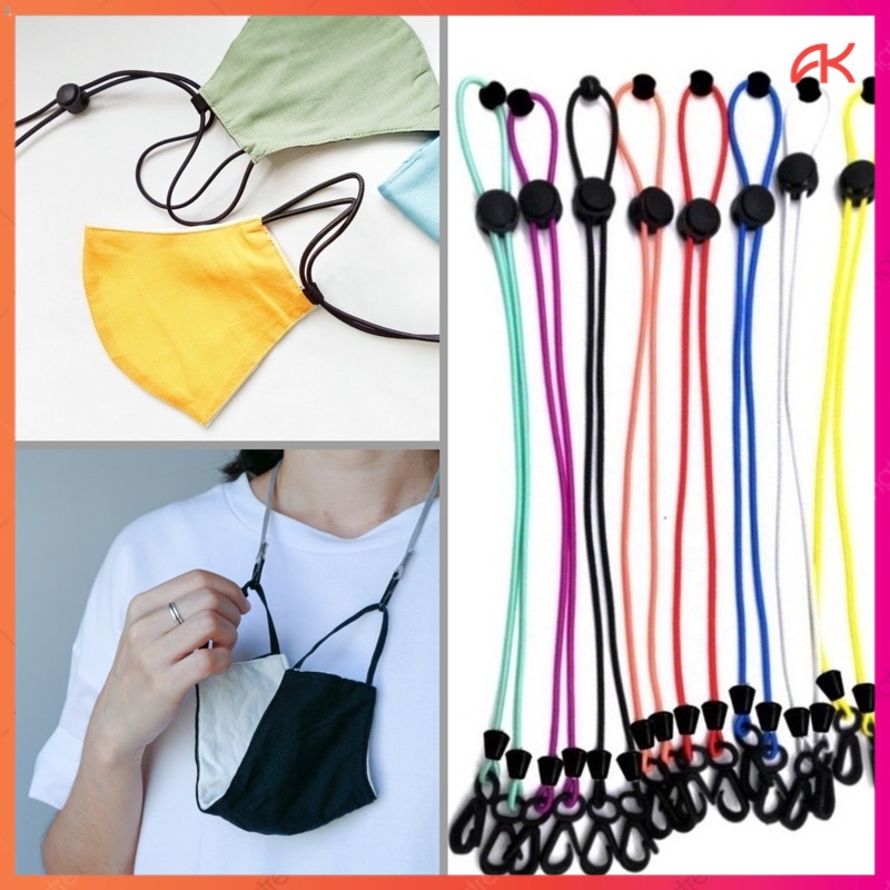 Jual ANK STRAP MASKER / LANYARD TALI GANTUNG MASKER KOREA KALUNG ...