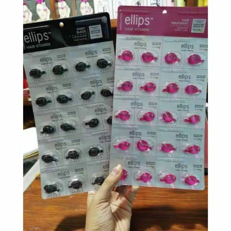 Jual ( 1 Lembar ) ELLIPS HAIR VITAMIN RAMBUT Per Lembar | Vitamin ...