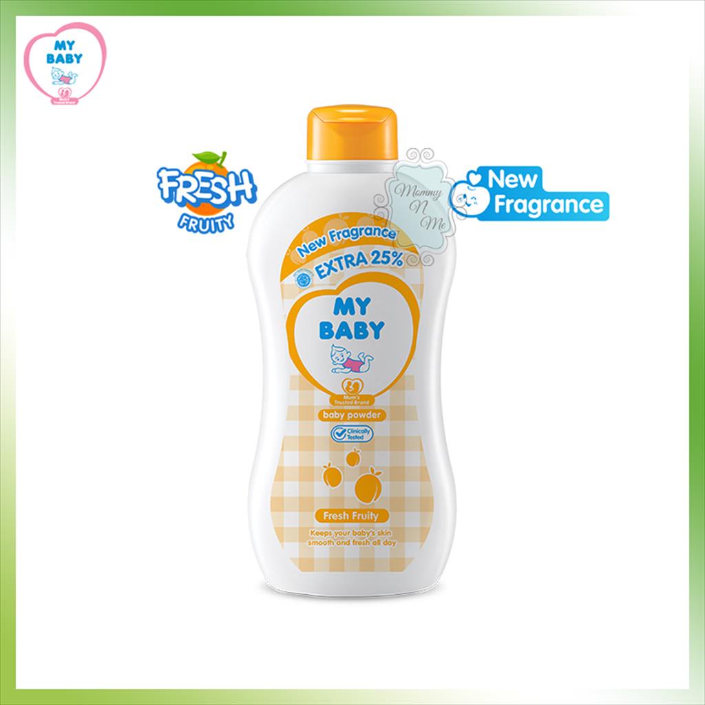 Jual my baby powder 50gr bedak bayi kuning fresh fruity | Shopee Indonesia