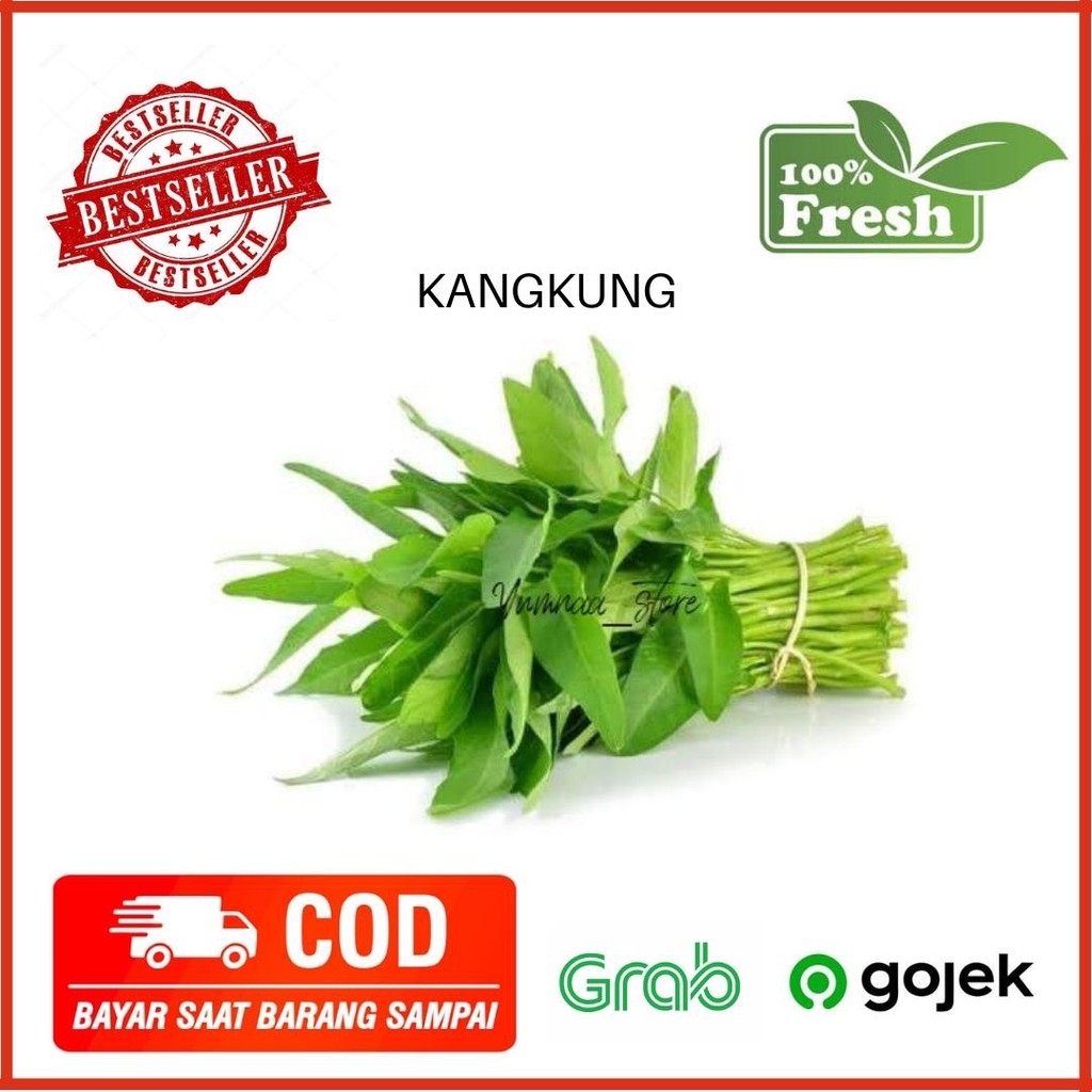 Jual Kangkung Sayuran Hijau Sayur Sayuran Segar Fresh Per Ikat Shopee