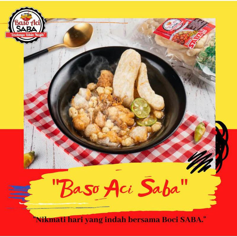 Jual Baso Aci Instan Baso Aci Saba Tanpa Mie Khas Garut Boci Super