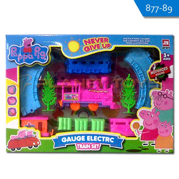 Jual Planet Toys - Mainan Anak Kereta Pappa Pig Electric Set | Shopee ...
