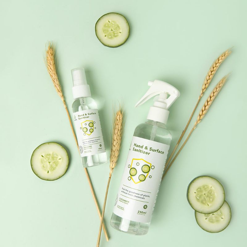 Jual PURECO HAND SURFACE SANITIZER 70 alcohol foodgrade 250ml 60ml