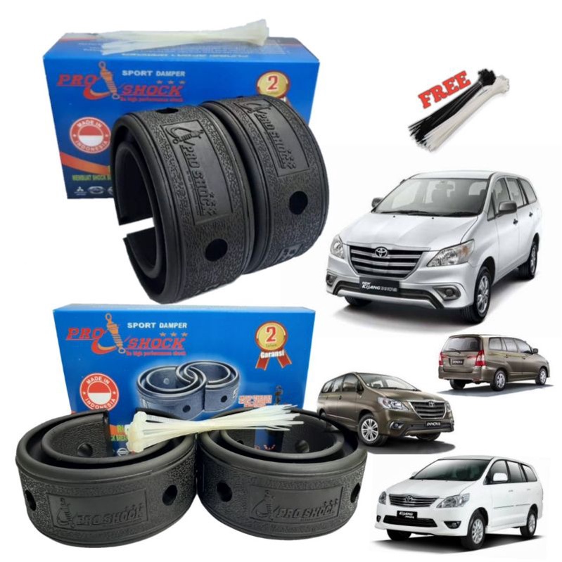 Jual Spring buffer damper kijang innova 2010-2014 full set bergaransi 2 ...