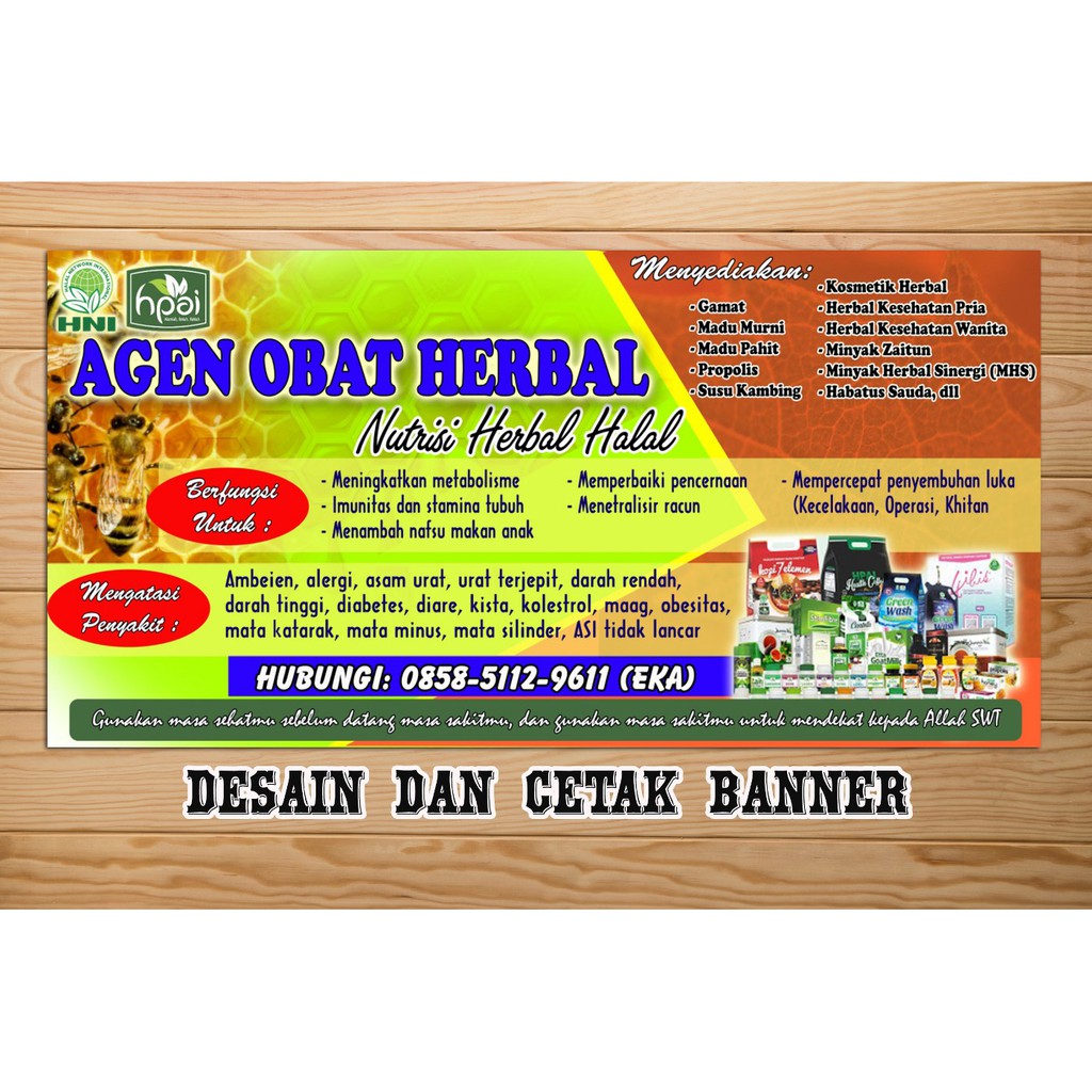 Jual DESAIN DAN CETAK BANNER 2X1 METER | Shopee Indonesia