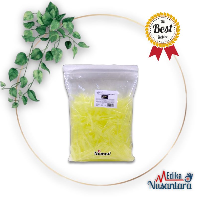 Jual Yellow Tip Gilson With Skala Pipet Kuning 200UL / Yellow Tips ...