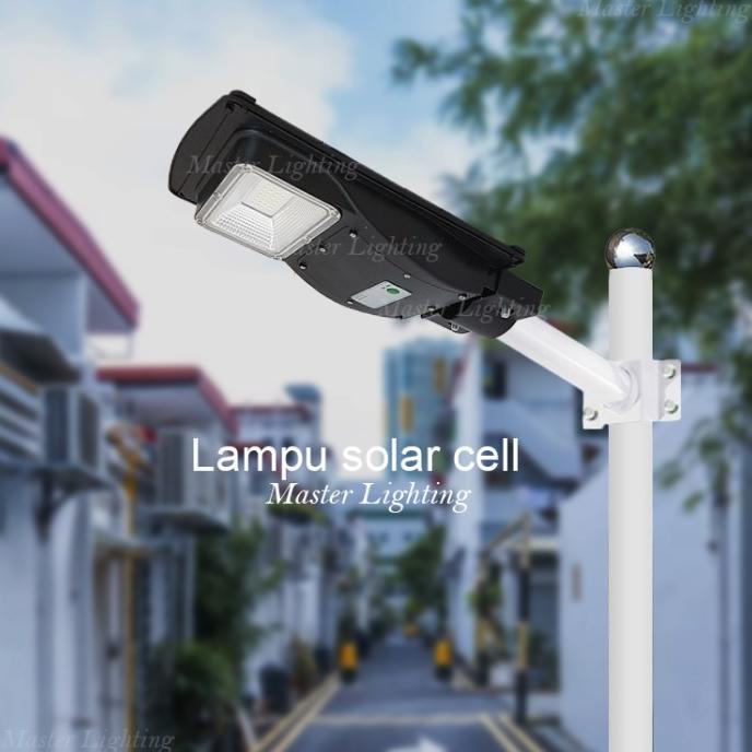 Jual Lampu Taman Solar Cell Led W Ip Tiang Dinding Pagar Waterproof Yulistaerlia Shopee