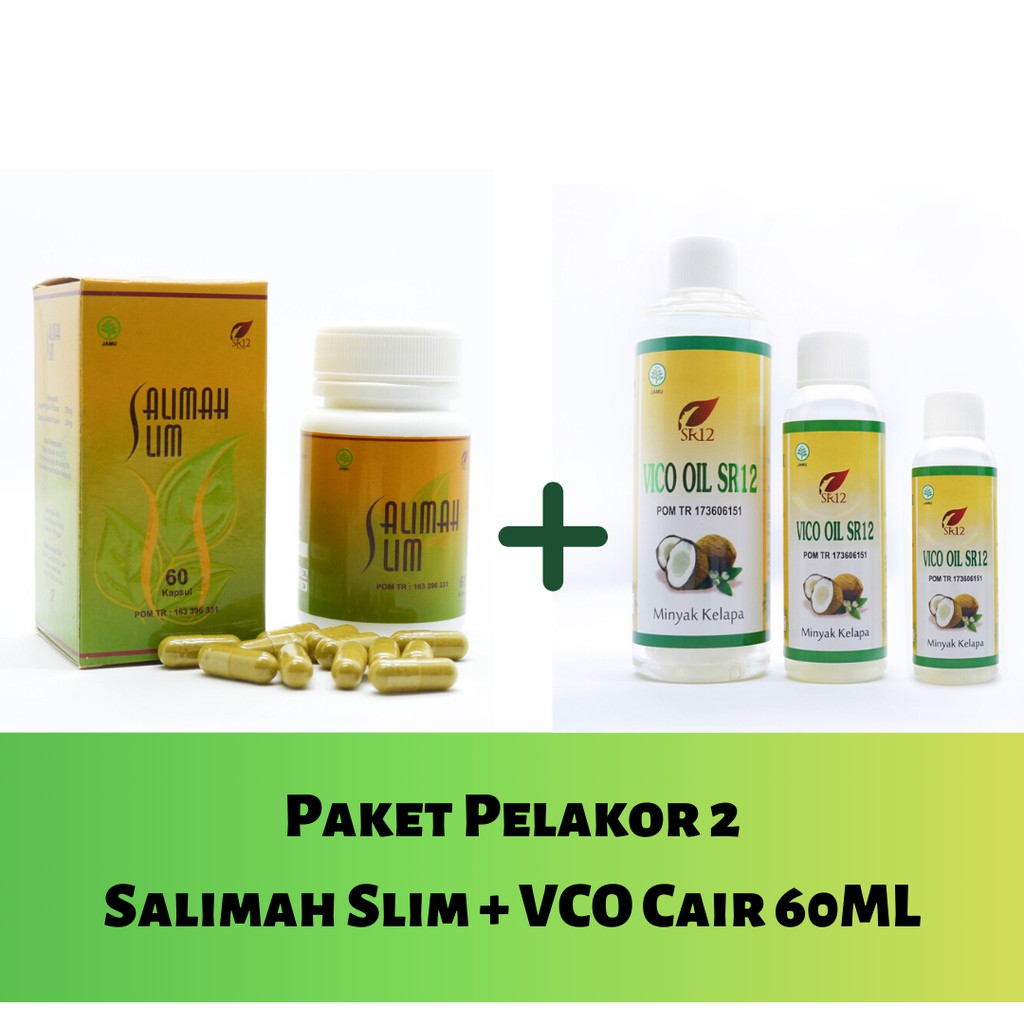 Jual Pelangsing Badan Cepat Dan Ampuh Paket Pelakor Salimah Slim Sr12