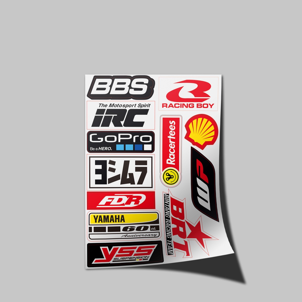 Jual STICKER PACK MOTOR HOLOGRAM & BIASA vinyl - STIKER AESTHETIC MOTOR ...