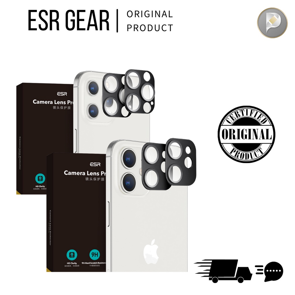 Jual ESR Camera Lens Protector for iPhone 12 Mini/ 12/12Pro/ 12 Pro Max ...