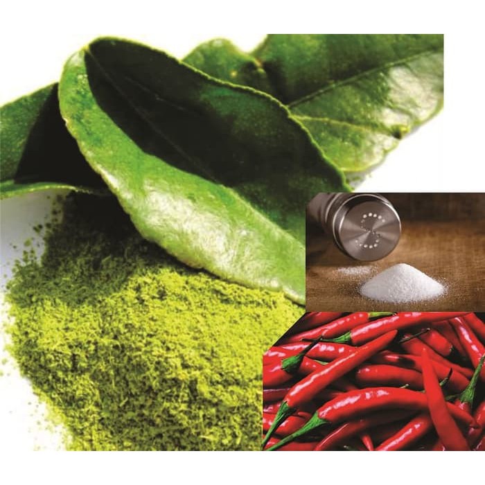 Jual Bumbu Tabur Daun Jeruk Seasoning Pedas 100 Gram Bubuk Tabur Rasa