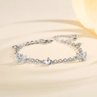 Lanme Jewelry Gelang Wanita Titanium Stainless Steel Gold Gelang Gaya Korea Wanita Aksesoris Gelang Y570