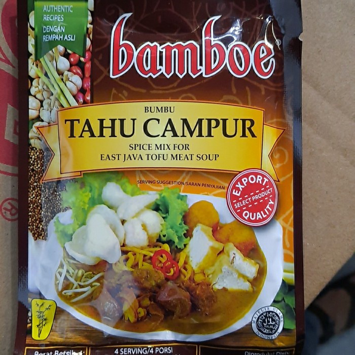 Jual Lengkap Bumbu Bamboe Export Varian Rasa Bumbu Dapur Bumbu