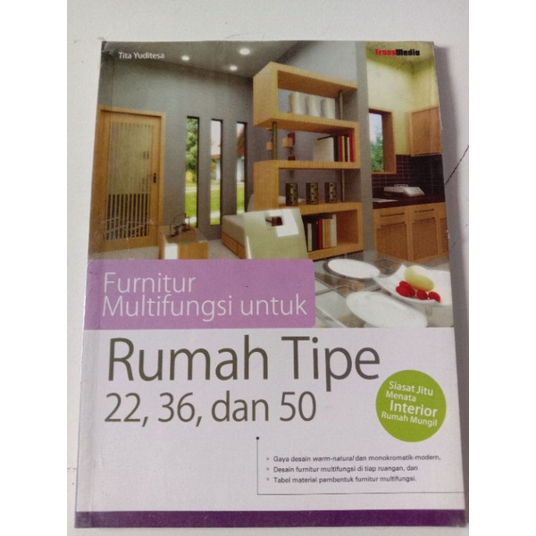 Jual Buku Interior - Furnitur Multifungsi Untuk Rumah Tipe 22,36,dan 50 ...