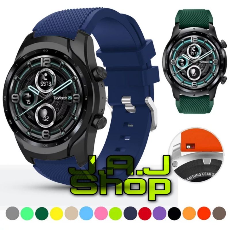 Cinturino in silicone per Ticwatch GTX/Pro White | Leroy Merlin