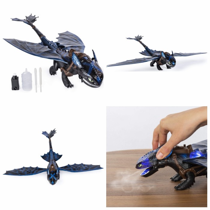  Dreamworks Dragons, Giant Fire Breathing Toothless