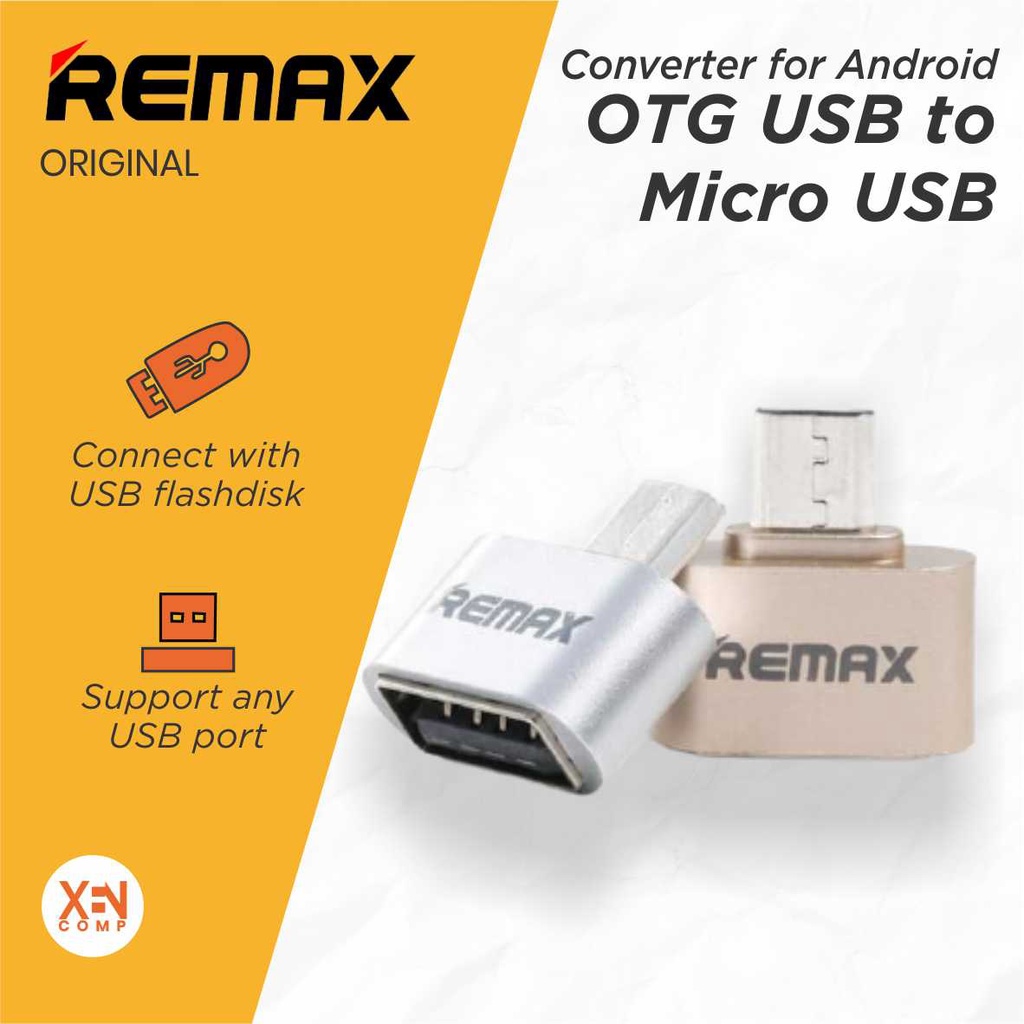 Jual Remax Ra Otg Usb To Micro Usb Otg Adapter Converter For Smartphone