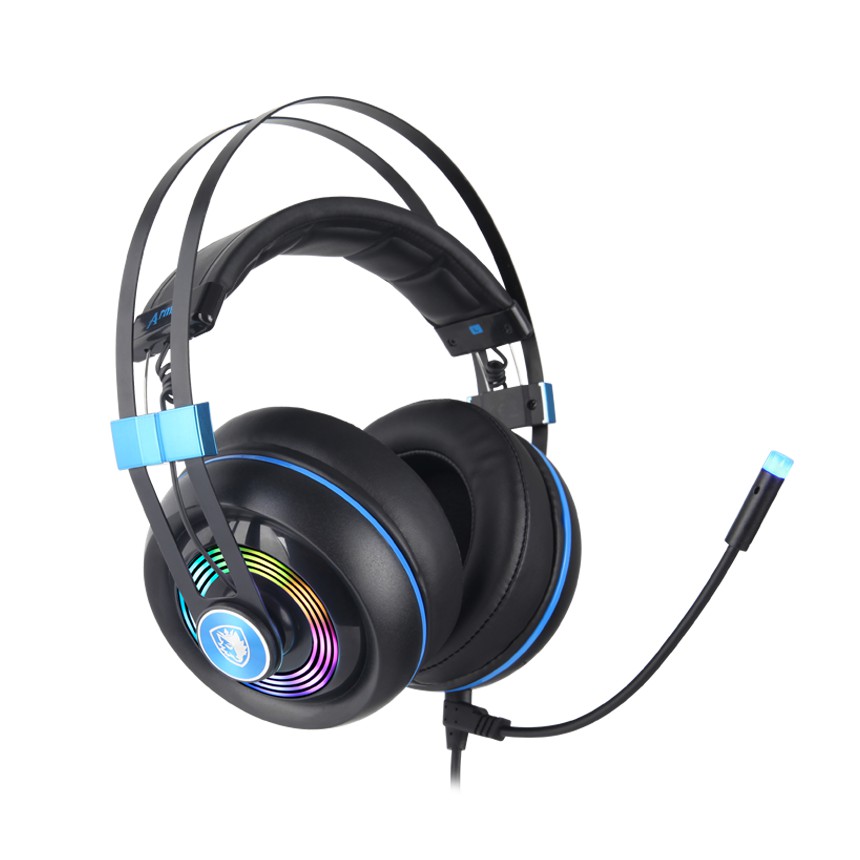 Jual Headset Gaming Sades Armor Realtek Audio 7.1 with rgb light ...