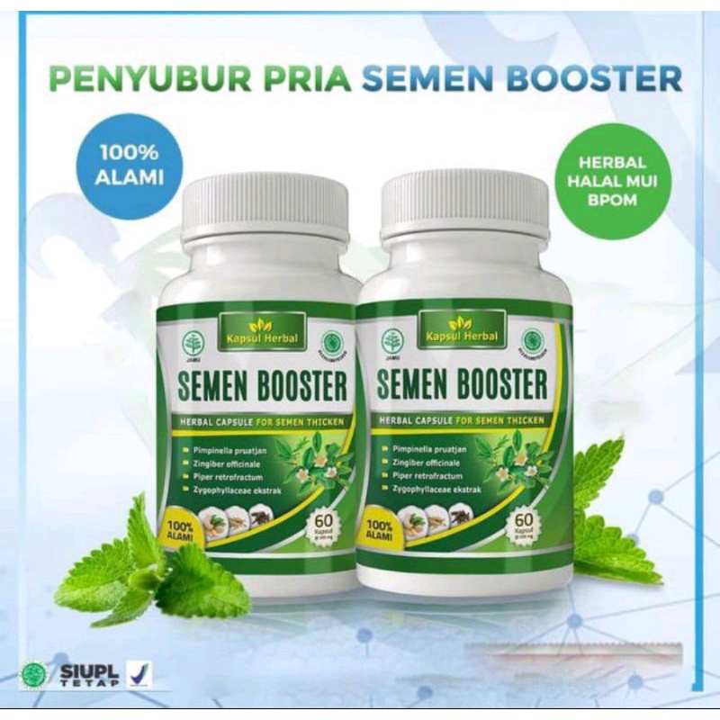 Jual Semen Booster Obat Pengental Penyubur Sperma Pria Mandul Herbal