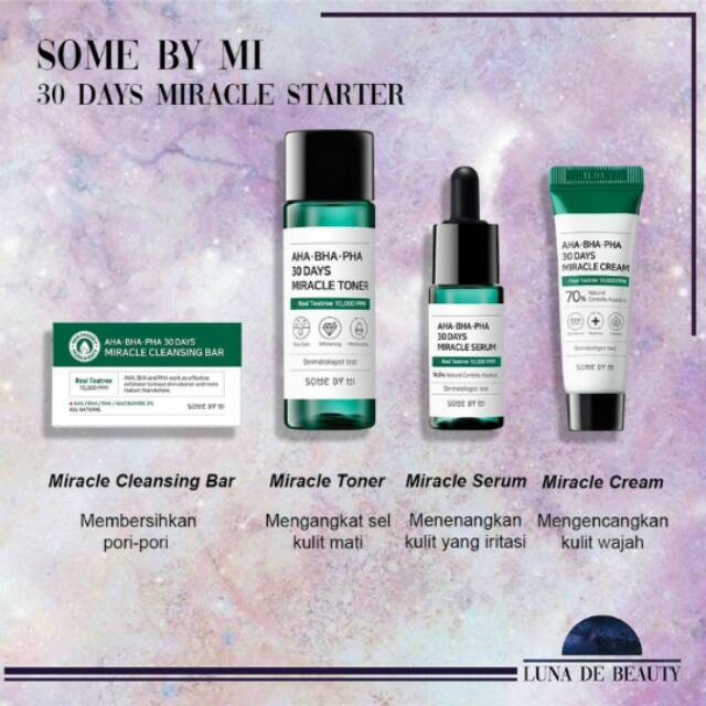 Jual Some By Me Starter Kit AHA BHA PHA 30 Days | Shopee Indonesia