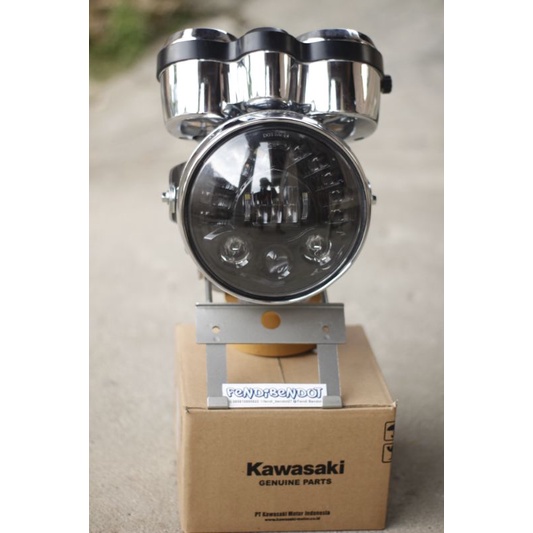 Jual LAMPU NINJA SS ORIGINAL SET REFLEKTOR DAYMAKER 7 inch 19 Led