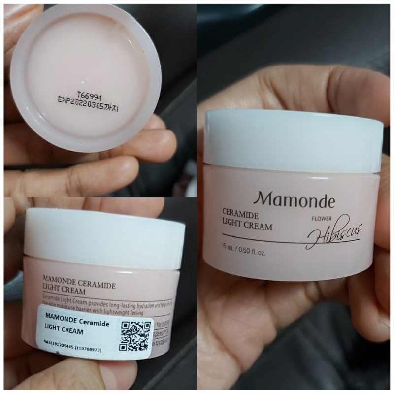Jual Mamonde Ceramide Light Cream (15 mL) Shopee Indonesia