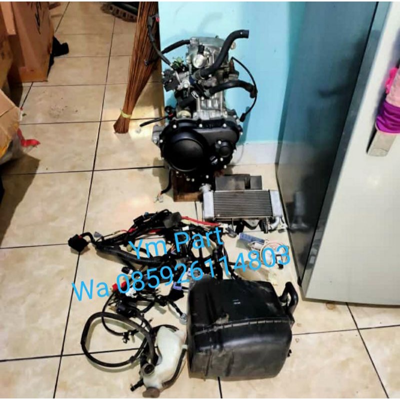 Jual Mesin MT-15 Mesin Yamaha MT-15 155cc Ori copotan motor set STNK ...