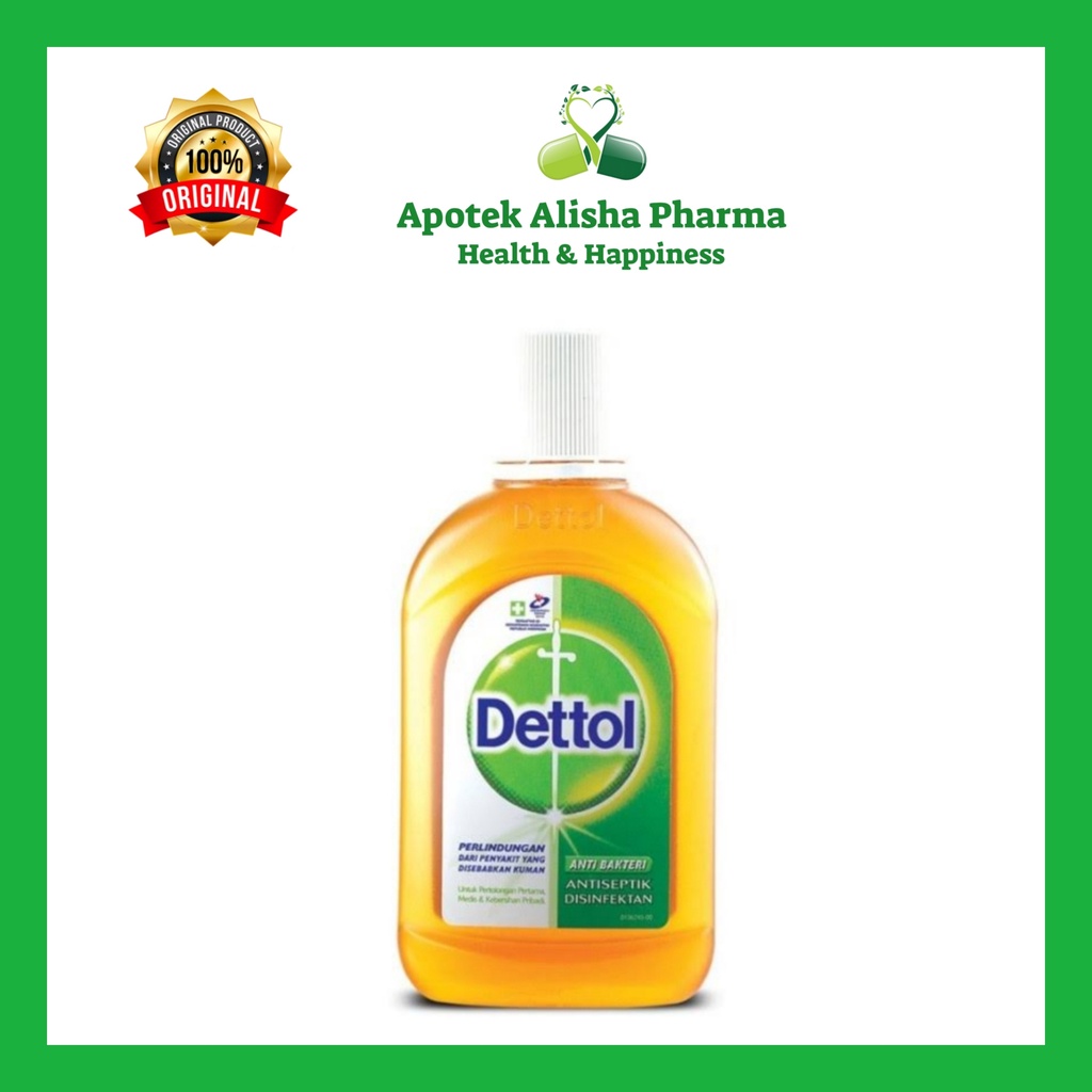 Jual Dettol Liquid Botol 45 95 250ml Detol Cairan Antiseptik