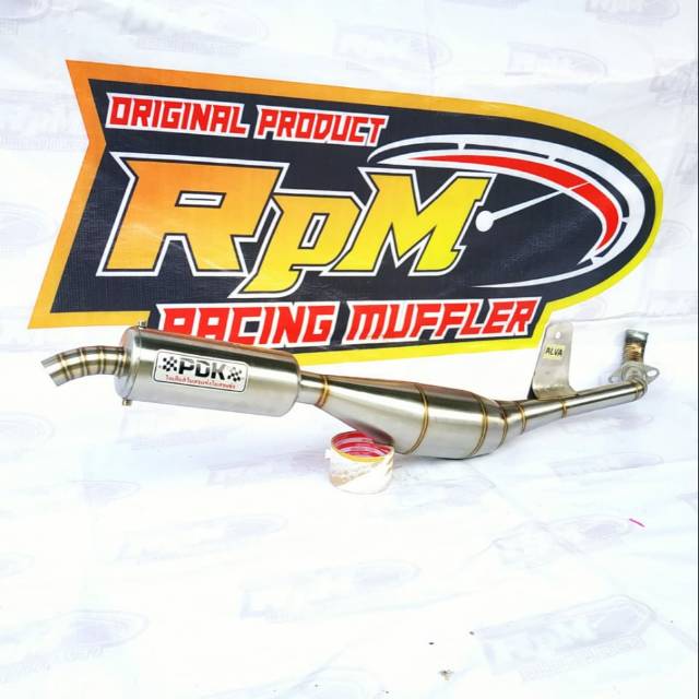Jual Knalpot Alfa - Knalpot Racing Yamaha Alfa PDK Stainles | Shopee ...