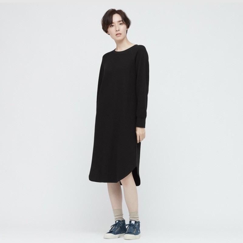 Jual WAFFLE TUNIK RAJUT KNIT DRESS UNIQLO | Shopee Indonesia