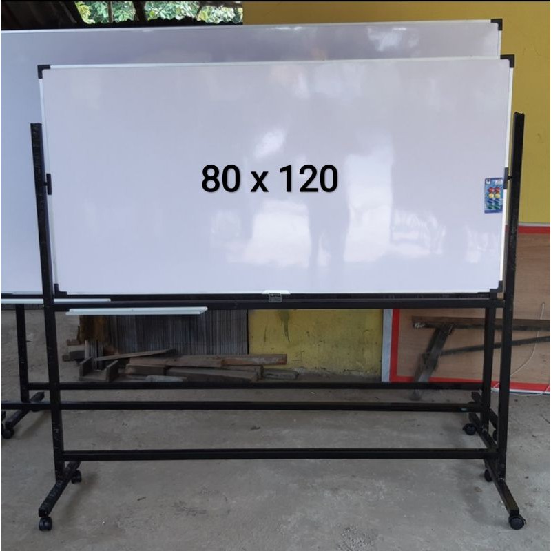 Jual Whiteboard 80 x 120 papan tulis terlengkap | Shopee Indonesia