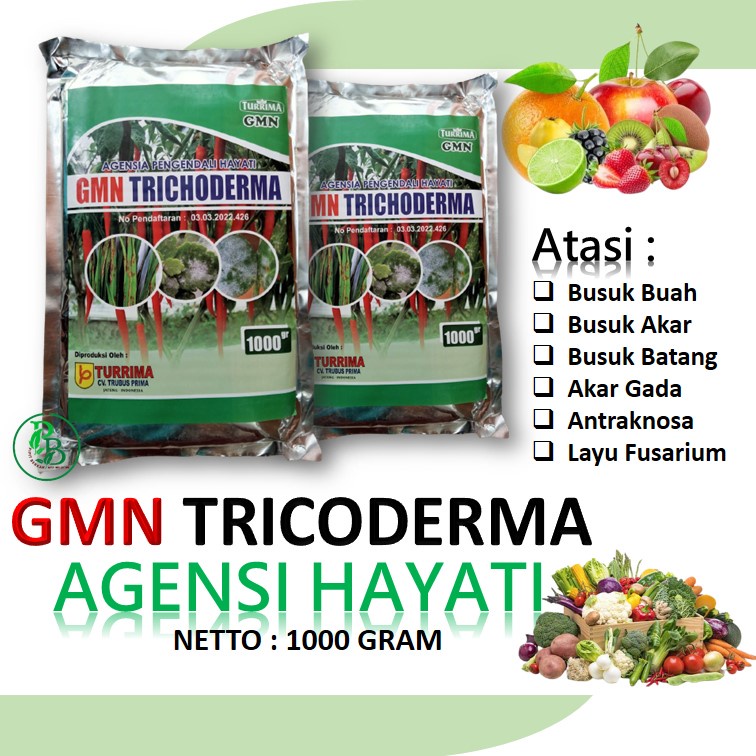 Jual Asli Gmn Tricoderma Fungisida Hayati Shopee Indonesia 