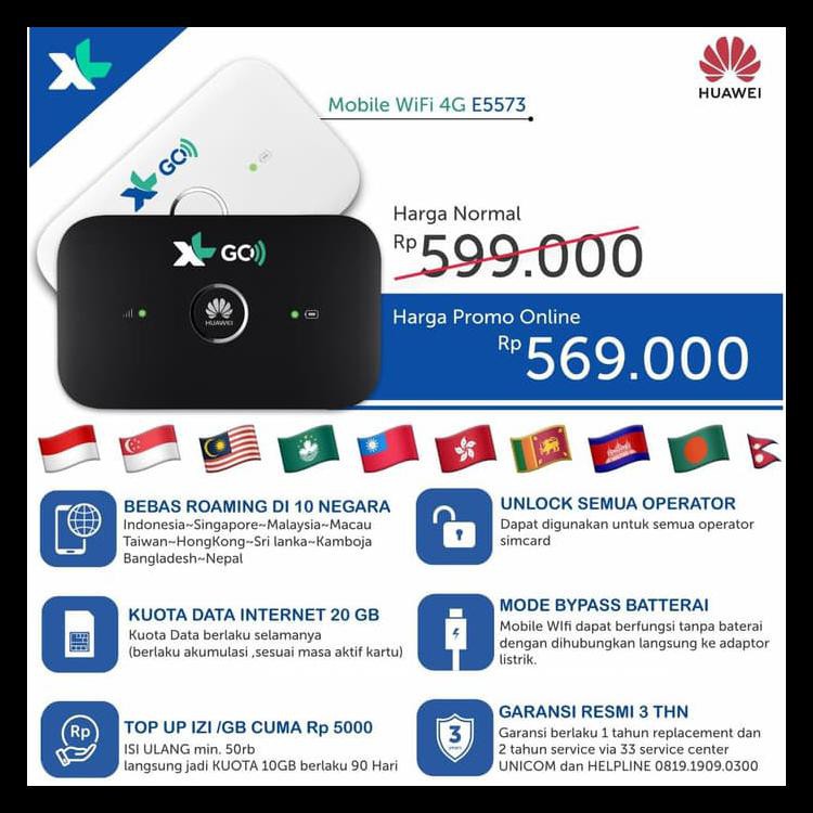 Jual BAYAR DI TEMPAT (COD) MIFI WIRELESS ROUTER XL GO MODEM WIFI 4G ...