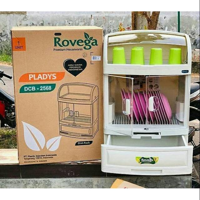 Jual Rak piring rovega pladys dish cabinet DCB 2568 Shopee Indonesia