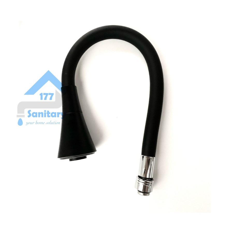 Jual Flexible Part Kran Dapur In Hitam Tb Head Selang Leher Angsa Sparepart Keran Sink Dapur