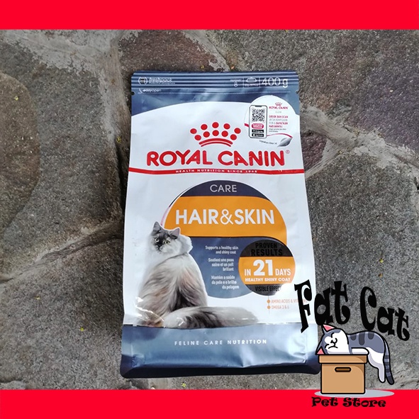 Jual Royal Canin Hair And Skin 400gr Makanan Kucing Rc 400 Gr Fresh