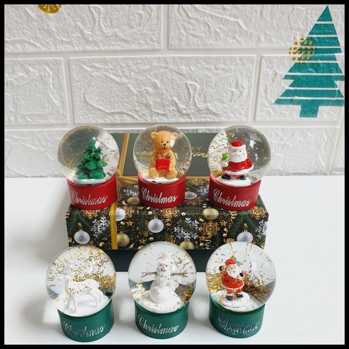 Jual Snow Globe Natal Merry Christmas Kado Murah Pajangan Salju Natal Santa Shopee Indonesia 0477