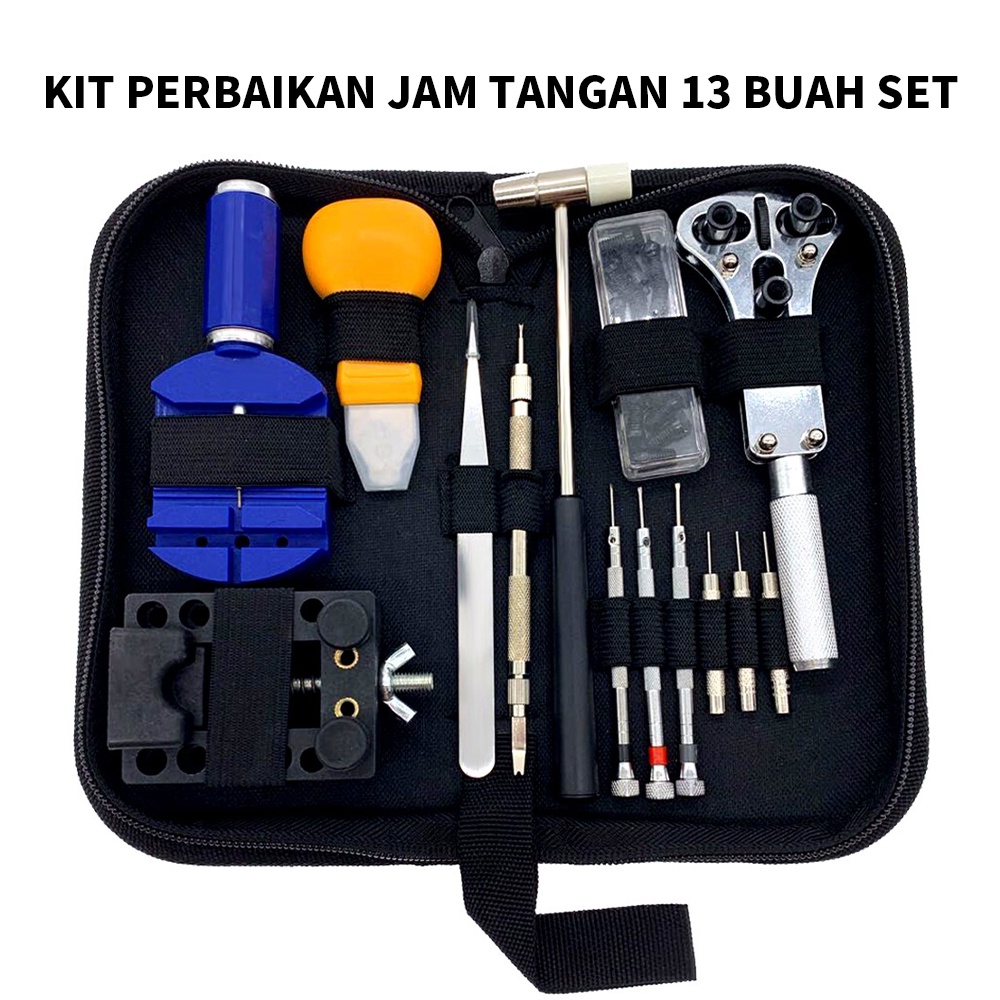 Jual Alat Reparasi Servis Jam Tangan Tools Set 13pcs 16pcs Repair Shopee Indonesia 5994