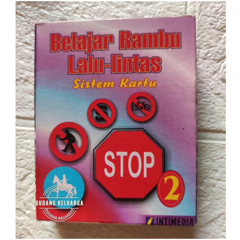 Jual Buku Belajar Rambu Lalu Lintas Flash Card | Shopee Indonesia