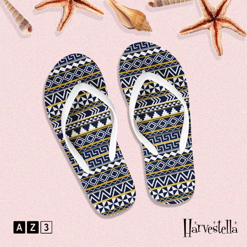 Jual [SANDAL JEPIT] Aztec Tribal Pattern (AZ), Harvestella Sendal Jepit ...