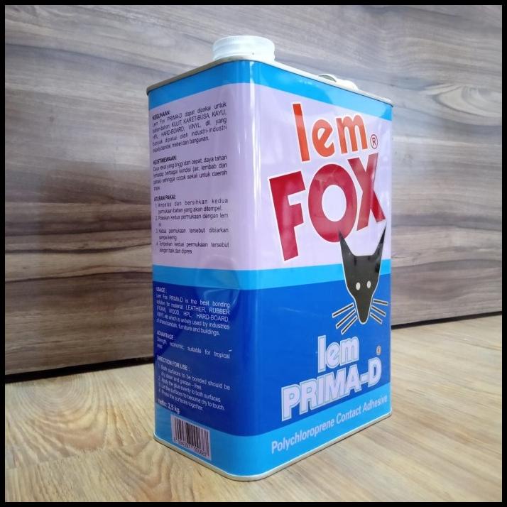 Jual Lem Fox Prima D 25 Kg Shopee Indonesia 4124