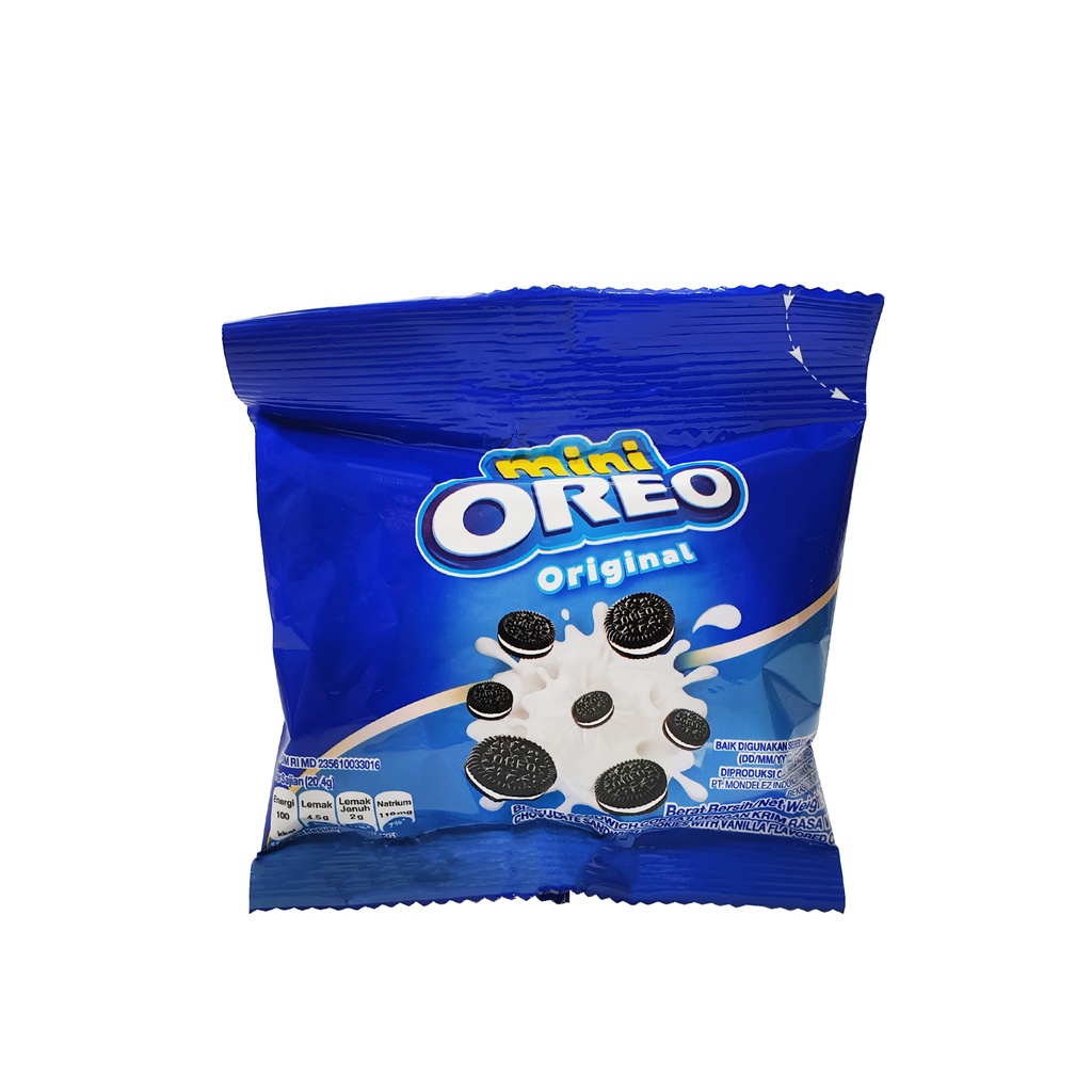 Jual Mini Oreo Biskuit Sandwich - Netto 23 gr | Shopee Indonesia