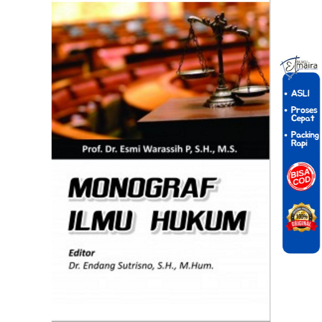 Jual Buku Referensi Monograf Ilmu Hukum Deepublish Shopee Indonesia