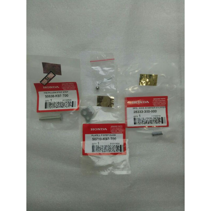 Jual Paket Gotri Pelengkap Step Arm Pillion Kiri PCX150 160 Original ...