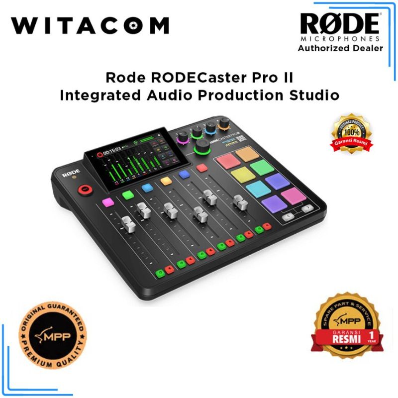 Jual Rode RODECaster / Rode Caster Pro II Integrated Audio Production ...