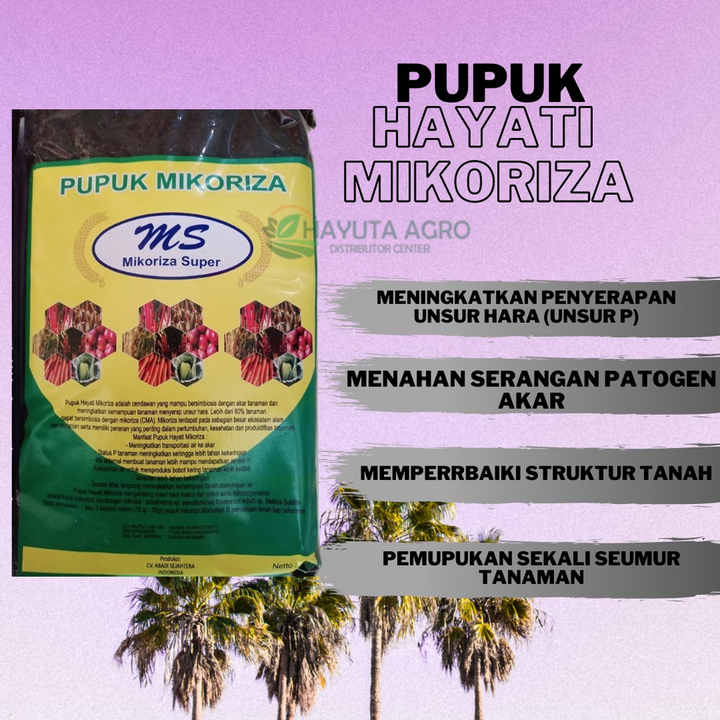 Jual Pupuk Hayati Mikoriza Super 1kg, Nutrisi Hayati Cendawan Mikoriza ...