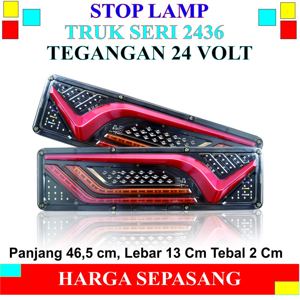 Jual Lampu Stoplamp Rem Stop Lamp Led Belakang Seint Running Variasi