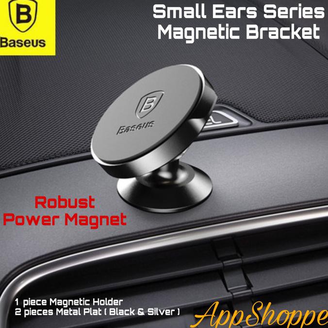 Jual Baseus Small Ears Pedestal Dashboard Magnetic Car Mount Phone ...